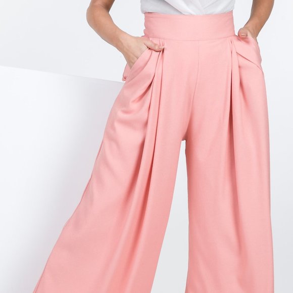 Pretty in Pink Hi-Waist Pants Small - Picture 5 of 6